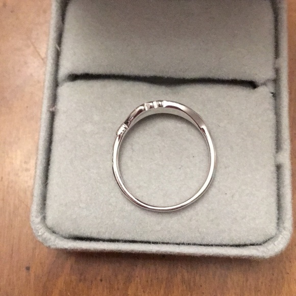 STERLING SILVER FEATHER RING - Picture 3 of 7